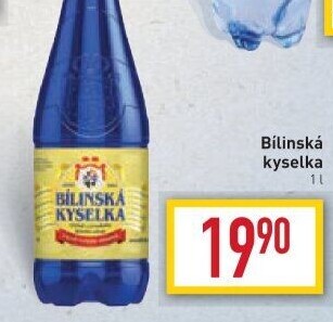 Voda Bílinská kyselka