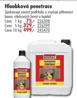 Hloubková penetrace Soudal