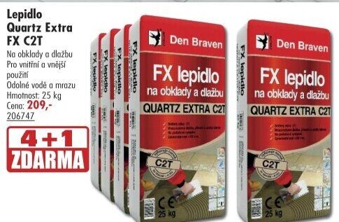 Lepidlo FX na obklady a dlažbu Den Braven