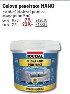 Penetrace gelová Nano Soudal