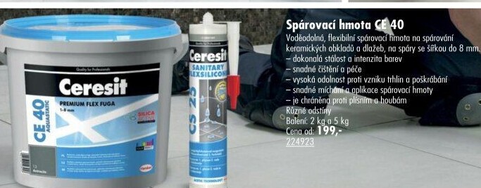 Spárovací hmota Ceresit CE 40