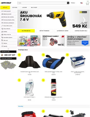 akční leták Auto Kelly 3.1.2023-9.1.2023