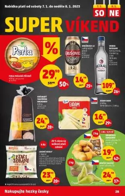 akční leták Penny Market 5.1.2023-11.1.2023