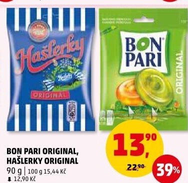 Bonbony Bon Pari Nestlé