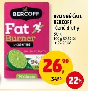 Čaj bylinný Bercoff Klember