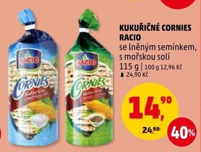 Chlebíčky Cornies Racio