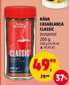 Instantní káva Classic Casablanca