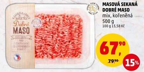 Kořeněná sekaná mix Dobré Maso