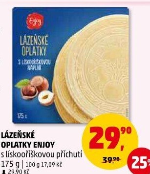 Lázeňské oplatky Enjoy