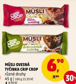 Müsli tyčinka Crip Crop
