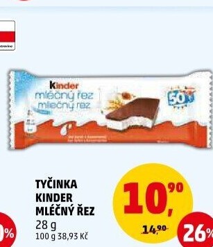 Řez mléčný Kinder