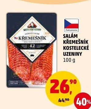 Salám Křemešník kostelecký Kostelecké uzeniny