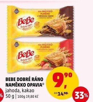 Sušenky BeBe Dobré ráno NaMěkko Opavia