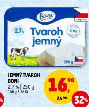 Tvaroh jemný Boni