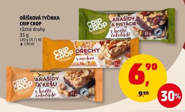 Tyčinka oříšková Crip Crop