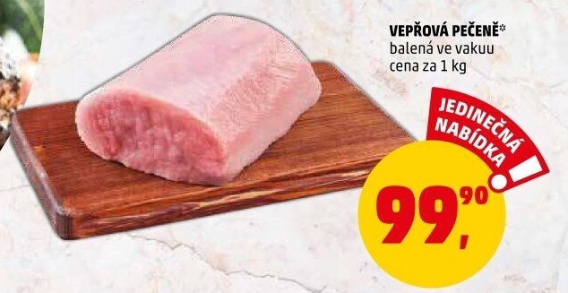 Vepřová pečeně bez kosti