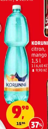 Voda ochucená Korunní