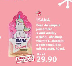 Pěna do koupele Isana