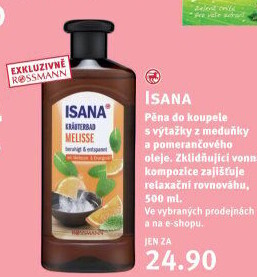 Pěna do koupele Isana