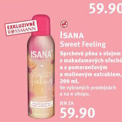 Sprchová pěna Isana