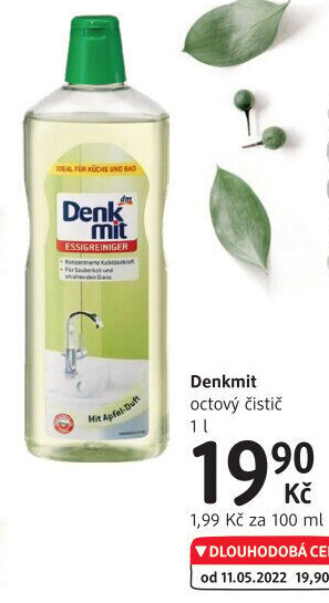 Čistič octový Denkmit