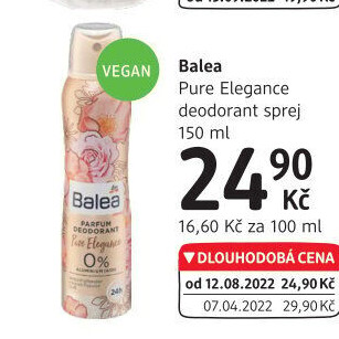 Deodorant sprej Balea
