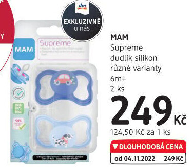 Dudlík Supreme MAM