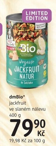 Jackfruit ve slaném nálevu dm bio