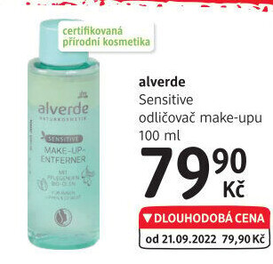 Odličovač make-upu Alverde