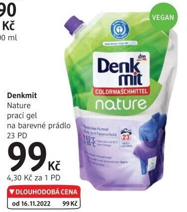 Prací gel Nature Denkmit