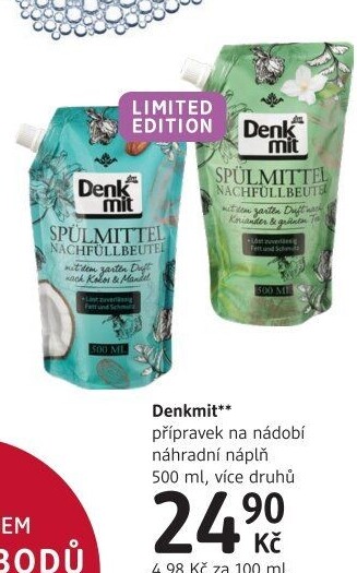 Prostředek na nádobí Denkmit - náplň