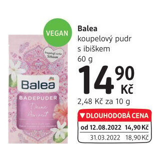 Pudr do koupele Balea