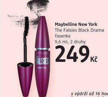 Řasenka The Falsies Black Drama Maybelline