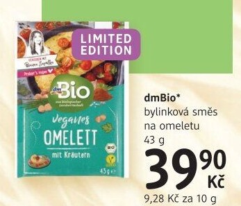 Směs veganská na omelety dm Bio