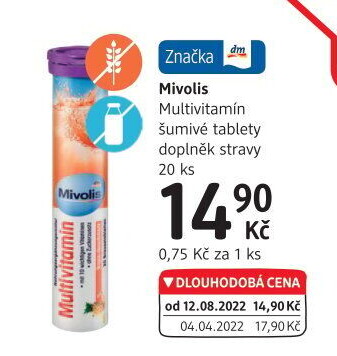 Šumivé tablety Mivolis