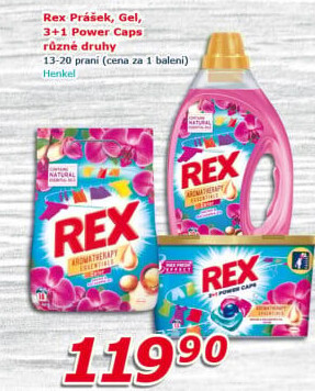 Prací prášek Rex
