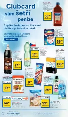 akční leták Tesco 11.1.2023-17.1.2023