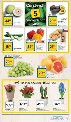 akční leták Tesco 11.1.2023-17.1.2023