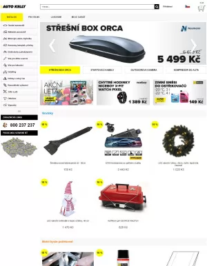 akční leták Auto Kelly 10.1.2023-16.1.2023