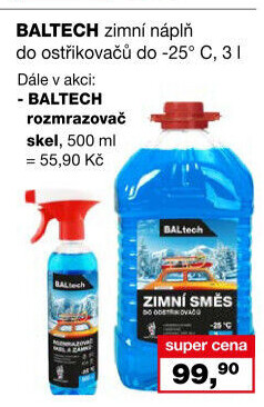 Rozmrazovač skel a zámků Baltech