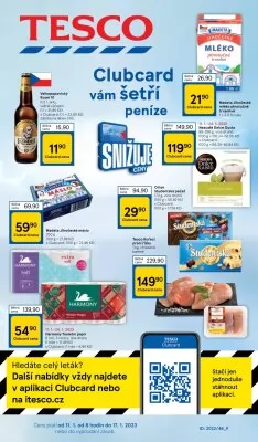 akční leták Tesco 11.1.2023-17.1.2023