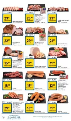 akční leták Tesco 11.1.2023-17.1.2023