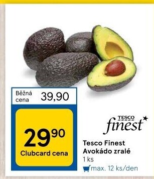 Avokádo Tesco Finest