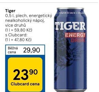 Energetický nápoj Tiger
