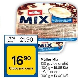 Jogurt Müller Mix