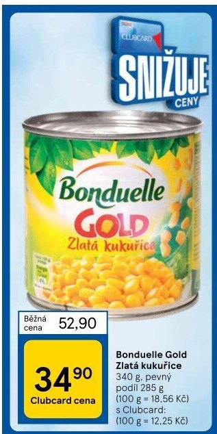 Kukuřice sterilovaná Gold Bonduelle