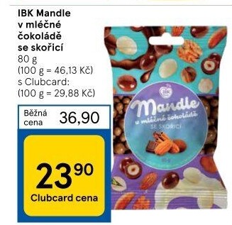 Mandle v čokoládě IBK trade