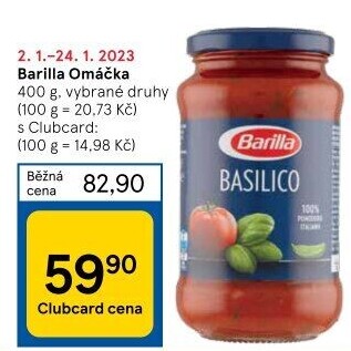Omáčky Barilla