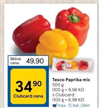 Paprika mix Tesco