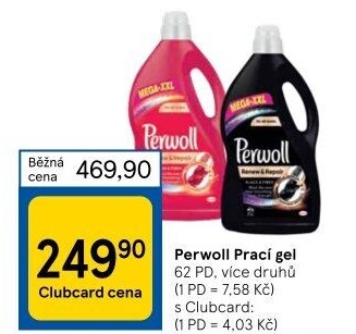 Prací gel Perwoll